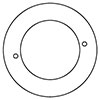 Series 300 Neck Strainer Ring diagram
