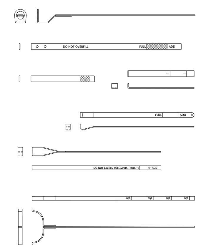 Wisco Products Flat Dipsticks Image