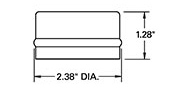 Series 300 Weld Beaded Neck diagram