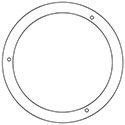 Series 600 Neck Strainer Ring diagram