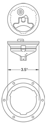 Flush Mount Series Cap Profile