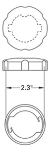 Wisco Products 700 Series Filler Cap Profile